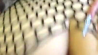 I Had to Make a Video with My GF Sucking and Fucking with Me Wearing a New Sexy Bodystocking