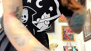 Emo Teen Becka Solo Webcam Masturbation Porn