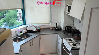 Stepmom in Kitchen - Video for Fans