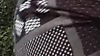 Mature Redhead Stretched Wide in Outdoor Anal Fisting Frenzy