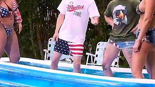 Two Mature Milfs Enjoy Hardcore Sex and a Hot Handjob
