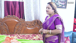 Desi Mallu & Horny Step Mom Fucks By Three Step Brothers one by one Desi Style Family GangBang ( Hindi Audio )