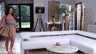 Amber Blooms Huge Tits Gets Gobbled Up Before Fucking