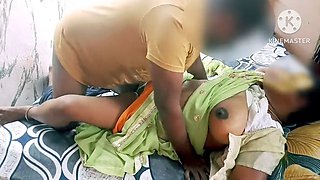 Brother in law seduced his brothers wife and fucked her hardly without her knowledge -tamil audio with moaning