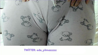 CAMELTOE- PAJAMAS- PUFFED PUSSY- SWOLLEN PUSSY