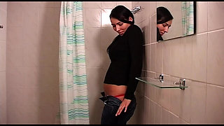 Filthy Girls Finger Fuck Themselves in Bath and Outdoors!