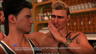 Dominos Beach 21: Victory Party Start & Christine's Anniversary Worry (sfw)