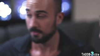 Skinny Spouse Victoria Voxx and Her Bisexual Partner Share a Huge Black Cock