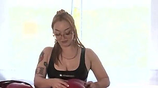 Cute Ebony Babe Jenna Foxx Spanked by Emma!