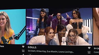 DEVILS FILM - Naughty Wife Leads Hot Threesome With Sexy Neighbor And A Strap-On