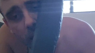 Bbc dildo suck and dirty talk