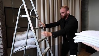 Tattooed stepdaughter gets a hard cock punishment