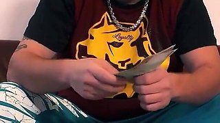 Blonde Babe in Red Latex Fucked Hard by Stud