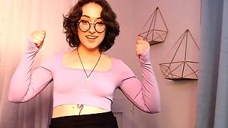 Hottest brunette solo webcam masturbation 2