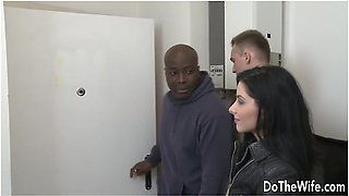 Bbc Gives Wife Alex Black An Anal Creampie While Her Hubby Licks Pussy