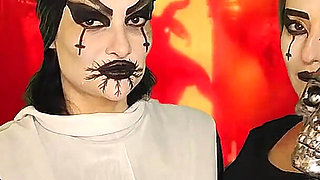 Two Nuns Transform Into Satanic Witches and Summon Satan