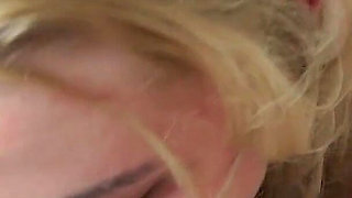 Party Girl Gives Me a Really Good Rimming, Spitting on Her Face and Fucking Her Throat Till I Cum on Her Face in the Hotel Room