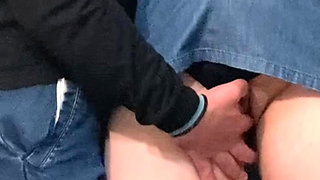 Wow!!! Perv Stranger's Hand in My Sexy Panties