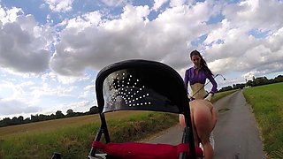 Femdom fetish mistresses fuck bdsm loser with strapon