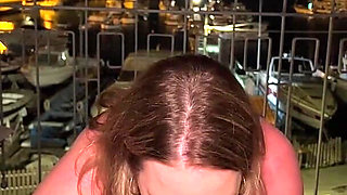Swallowing His Cum in a Marina on the Amalfi Coast