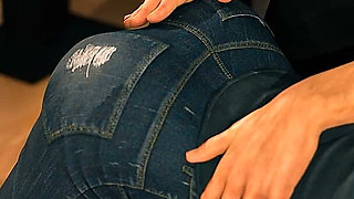 Whispers of Desire: Wife Watches Husband Spanking Sexy Intern - Episode 46