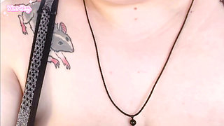 POV Roleplay: Roommate lets you sniff stinky armpits, then masturbates and squirts for you