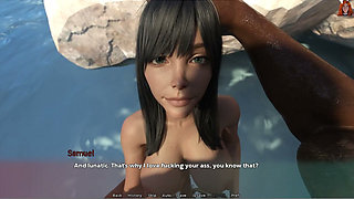 Fate Won't Seperate Us - Gameplay - Roleplay - Big Ass Teen Gets Anal Fuck by BBC Cock in Beach