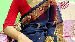 Desi Bhabhi Riya Chowdhury Fucks Step Brother - Hardcore Anal & Blowjob in Homemade Hindi Sex