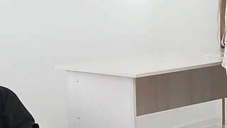 Redhead Ass Fucked in Front of Her Shocked Boyfriend