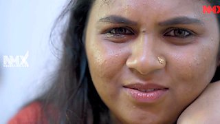 Tempting indian beauty awakens sensual striptease moments of desire