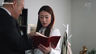 Sweaty Kiss-Filled Office Creampie: Asian Mature Secretary x1x8491495B795F5094B2