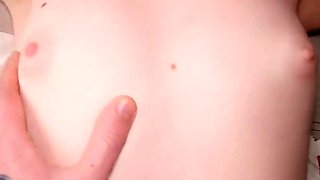 Redhead Teen Stepsister Loves Big Cocks - Amateur Blowjob an