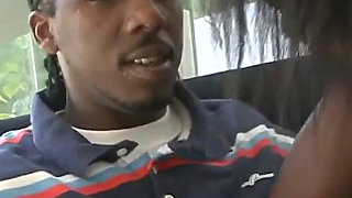 Cocolicious ebony-skinned busty fucks black cock to enjoy cum