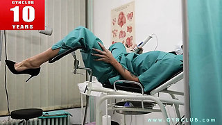 Best Orgasms at Gyno Clinic - Doctor's Vibrator Exam in Uniform
