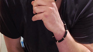 Husband Playing with His Tight Virgin Holes with Anal and Toys