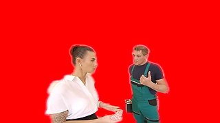 A Typical Porn Scene