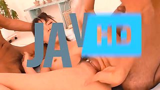 Passionate Japanese Beauty Satsuki Aoyama Gets Cum After Hot Blowjob and Fuck
