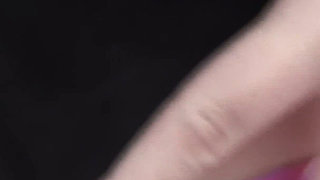 Curvy Amateur with Bangs - Selfie Masturbation on the Couch