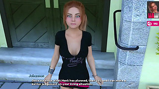 Melody #28 - Johannes and Melody took a shower toghther and she gave him a blow job and cum on her face