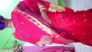 Hot Bangladeshi Wife in Red Saree Fucked Hard - Homemade Desi Sex