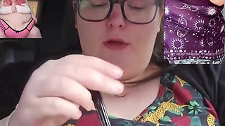 SSBBW Indulges in a Tasty Treat