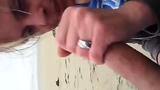 Jenn's Beach Blowjob