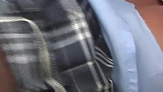 Bound Brunette Babe in Rough Fetish Gangbang with Cum Facials