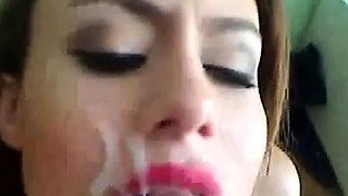 Amateur Webcam Blowjob Cumshot
