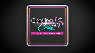 CATALINA CRUZ - Huge Breasted Housewife Fucks Pussy