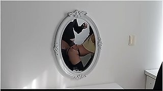 Big Cock T,r,v Fucks Me With My Thong On And Barefoot, Busty And Big Ass Latina Brunette