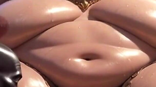 Huge BBW Mistress Foot Worship - Slaves Licking Her Feet to Ecstasy