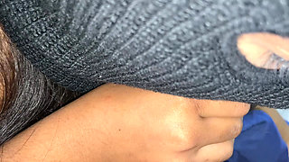 My stepsister Accidently Suck my big cock in Morning Full hindi dirty talk sex