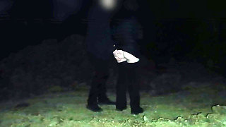 In the Dark, He Touches and Slaps My Bum