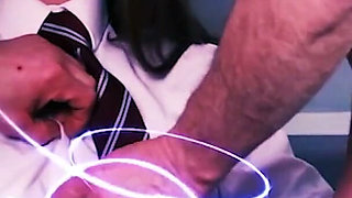 Schoolgirl Virgin's First Fuck